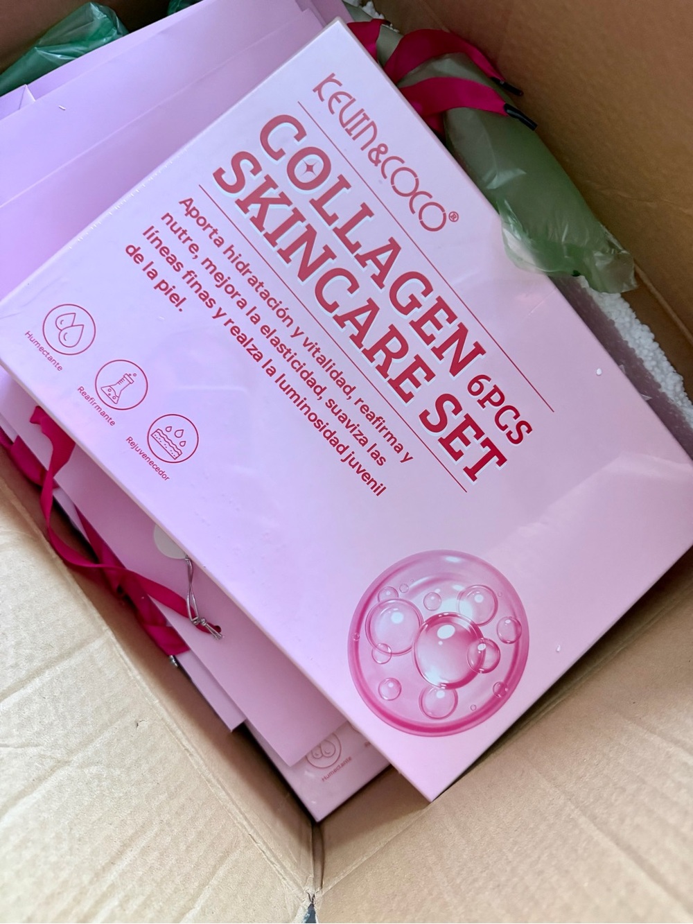 Keun & Co Collagen Skincare Set - Pink